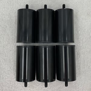4" Metal Replacement Legs Set of 6 3/8"-16 Thread for Adjustable Bed Stackable